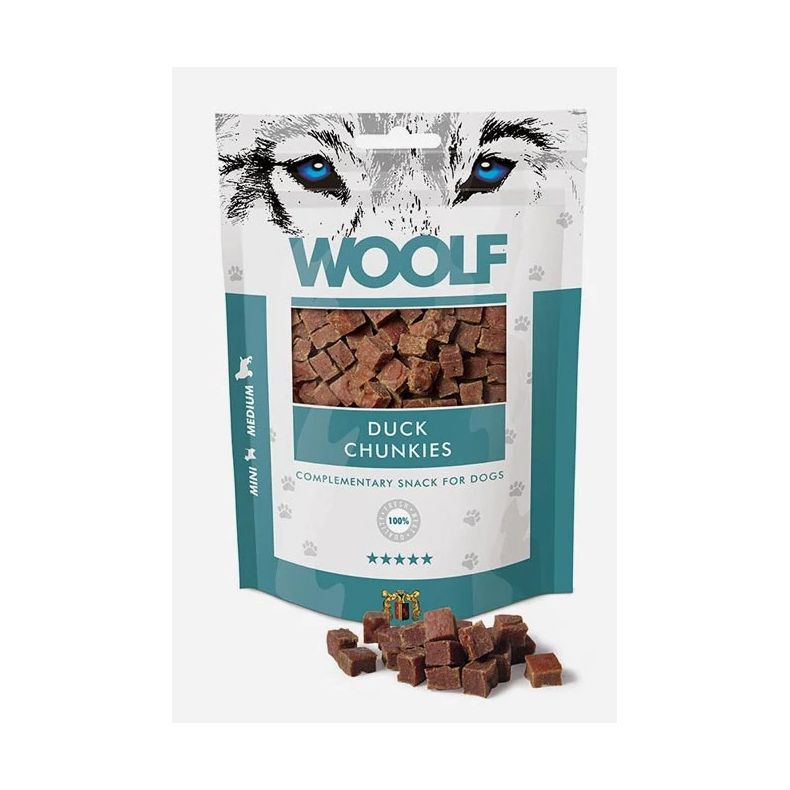 Woolf Duck Chunkies  - 100 g