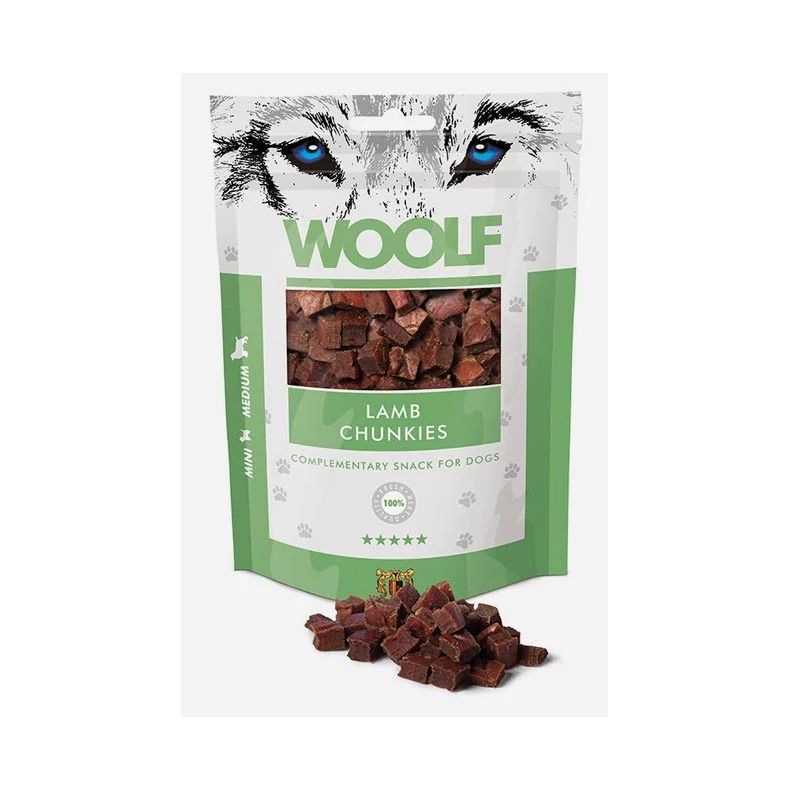 Woolf Lamb Chunkies  - 100 g