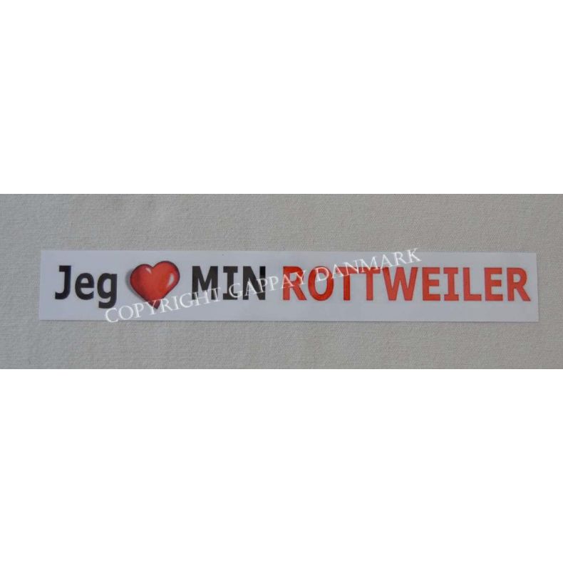 Streamer - Jeg  min Rottweiler