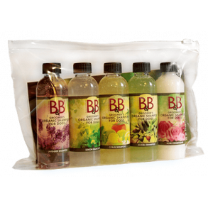 B&B MiniBag m/5 forskellige Shampoo - ko