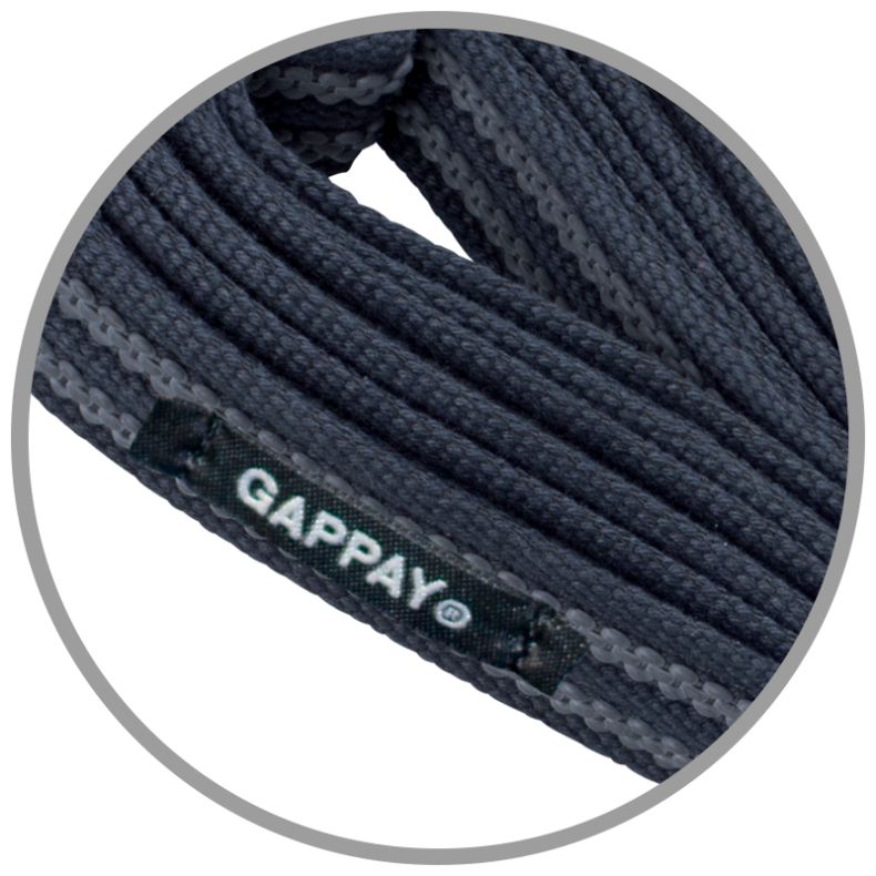 Gappay - Super Grip - gummibelagt line m/hndtag 20mm/10m