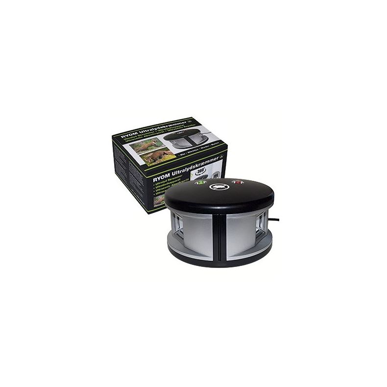 Ultralydskr�mmer Ryom mod m�r, mus og rotter (360 grader rund)