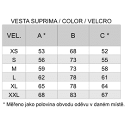 Gappay trningsvest - Suprima - Bl - Modellen udgr - Tjek de nye modeller 2061 &amp; 2062