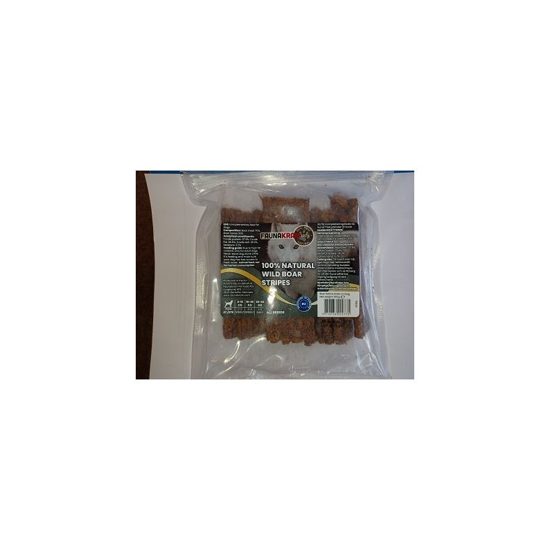 Wild Boar Strips (Vildsvin) 100 % natural