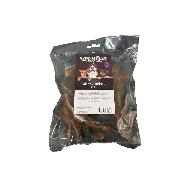 Treat Time Vildsvinehud - 250 g