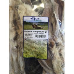Kaninrer m/pels - 200 g