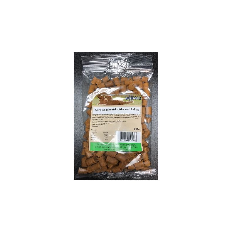 Whesco softies Kylling - 200 g