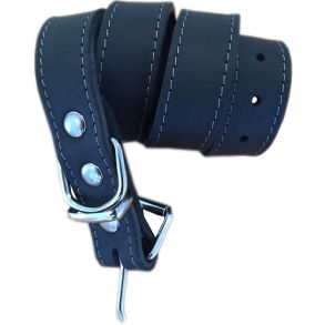 Whesco Soft Lderhalsbnd - Sort