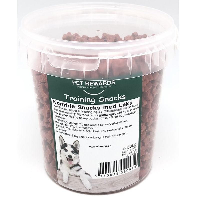 Kornfri Snack m/laks - 500 g