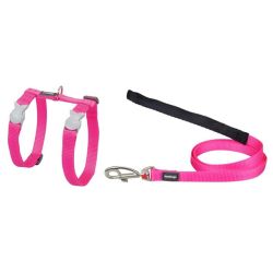 Red Dingo Kattesele + Line - QPet