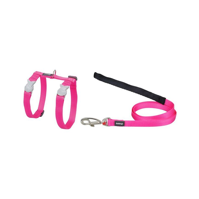 Red Dingo Kattesele + Line - QPet