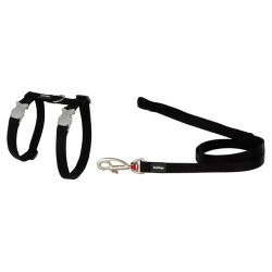 Red Dingo Kattesele + Line - QPet