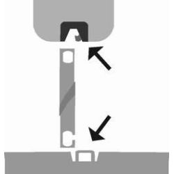 Luftebeslag til bilen 15 cm