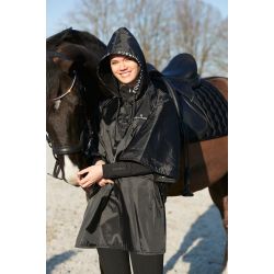 Poncho - Lala Regn Poncho - Sort - One size